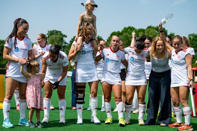 BHC 1. Damen - Club Raffelberg - Feldhockey, 2. Playdown Spiel, 1. Bundesliga, Frauen Bremen, Deutschland, 23.05.26: BHC 1. Damen - Club Raffelberg im Bremer Hockey-Club e.V. am 23.05.2026 in Bremen, Deutschland. (Foto von Axel Kaste) Bremen Bremer Hockey-Club e.V. Freie Hansestadt Bremen Deutschland