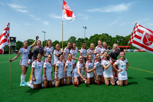 BHC 1. Damen - Club Raffelberg - Feldhockey, 2. Playdown Spiel, 1. Bundesliga, Frauen Bremen, Deutschland, 23.05.26: BHC 1. Damen - Club Raffelberg im Bremer Hockey-Club e.V. am 23.05.2026 in Bremen, Deutschland. (Foto von Axel Kaste) Bremen Bremer Hockey-Club e.V. Freie Hansestadt Bremen Deutschland