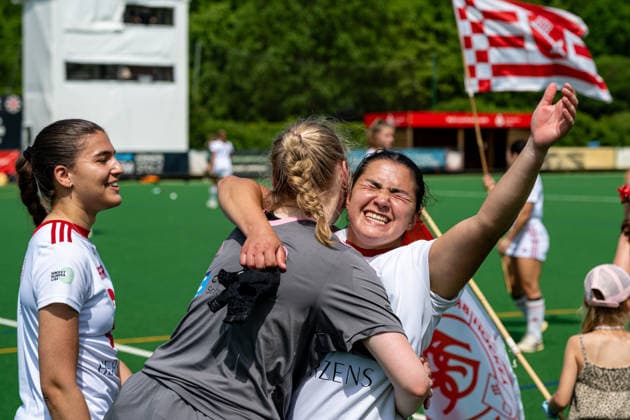 BHC 1. Damen - Club Raffelberg - Feldhockey, 2. Playdown Spiel, 1. Bundesliga, Frauen Bremen, Deutschland, 23.05.26: BHC 1. Damen - Club Raffelberg im Bremer Hockey-Club e.V. am 23.05.2026 in Bremen, Deutschland. (Foto von Axel Kaste) Bremen Bremer Hockey-Club e.V. Freie Hansestadt Bremen Deutschland