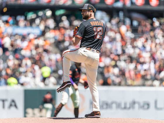 MLB, Baseball Herren, USA 2026: Chicago Vs San Francisco MAY 23 May 23 2026 San Francisco pitcher Adrian Houser (12)starts on the hill during the MLB game between Chicago White Sox and the San Francisco Giants. Thurman James CSM (Credit Image: Â Thurman James Cal Media) San Francisco Ca USA EDITORIAL USE ONLY Copyright: xx ZUMA-20260523_zma_c04_024.jpg ThurmanxJamesx csmphotothree491445