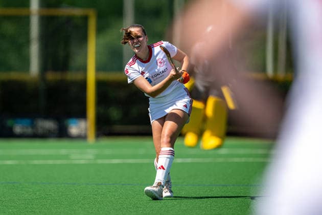 BHC 1. Damen - Club Raffelberg - Feldhockey, 2. Playdown Spiel, 1. Bundesliga, Frauen Bremen, Deutschland, 23.05.26: BHC 1. Damen - Club Raffelberg im Bremer Hockey-Club e.V. am 23.05.2026 in Bremen, Deutschland. (Foto von Axel Kaste) Lena Frerichs Bremen Bremer Hockey-Club e.V. Freie Hansestadt Bremen Deutschland