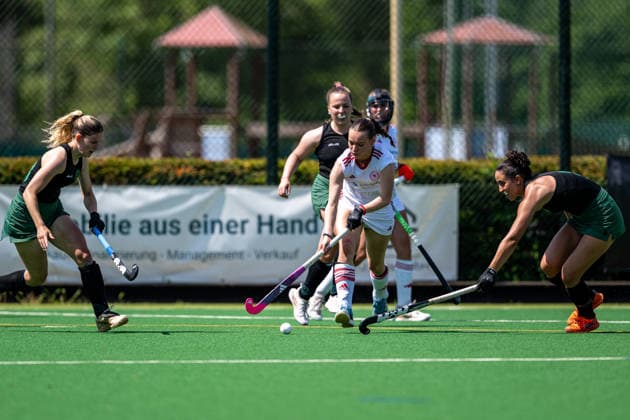 BHC 1. Damen - Club Raffelberg - Feldhockey, 2. Playdown Spiel, 1. Bundesliga, Frauen Bremen, Deutschland, 23.05.26: BHC 1. Damen - Club Raffelberg im Bremer Hockey-Club e.V. am 23.05.2026 in Bremen, Deutschland. (Foto von Axel Kaste) Emma Dieszbrock, BHC Bremen Bremer Hockey-Club e.V. Freie Hansestadt Bremen Deutschland