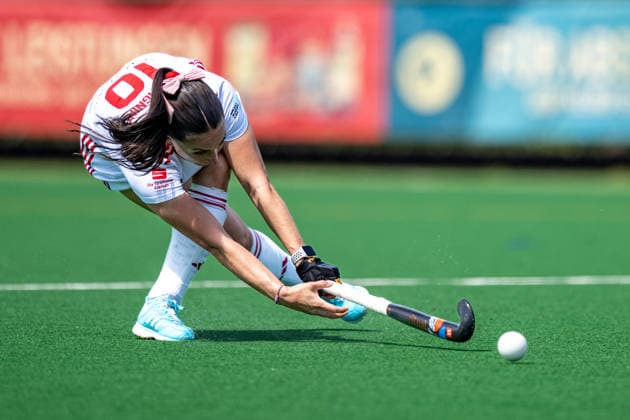 BHC 1. Damen - Club Raffelberg - Feldhockey, 2. Playdown Spiel, 1. Bundesliga, Frauen Bremen, Deutschland, 23.05.26: BHC 1. Damen - Club Raffelberg im Bremer Hockey-Club e.V. am 23.05.2026 in Bremen, Deutschland. (Foto von Axel Kaste) Agostina Lovagnini Bremen Bremer Hockey-Club e.V. Freie Hansestadt Bremen Deutschland