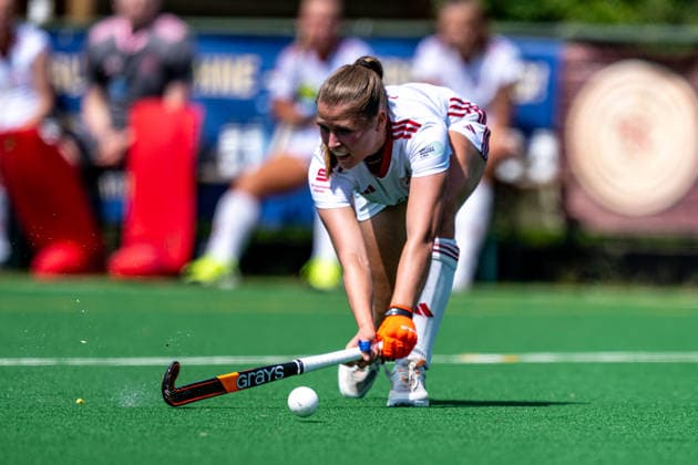 BHC 1. Damen - Club Raffelberg - Feldhockey, 2. Playdown Spiel, 1. Bundesliga, Frauen Bremen, Deutschland, 23.05.26: BHC 1. Damen - Club Raffelberg im Bremer Hockey-Club e.V. am 23.05.2026 in Bremen, Deutschland. (Foto von Axel Kaste) Lena Frerichs Bremen Bremer Hockey-Club e.V. Freie Hansestadt Bremen Deutschland