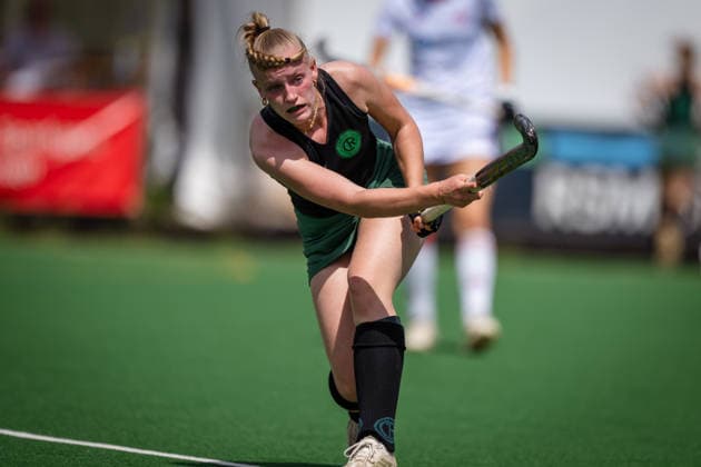 BHC 1. Damen - Club Raffelberg - Feldhockey, 2. Playdown Spiel, 1. Bundesliga, Frauen Bremen, Deutschland, 23.05.26: BHC 1. Damen - Club Raffelberg im Bremer Hockey-Club e.V. am 23.05.2026 in Bremen, Deutschland. (Foto von Axel Kaste) Carolin Schmid, CR Bremen Bremer Hockey-Club e.V. Freie Hansestadt Bremen Deutschland