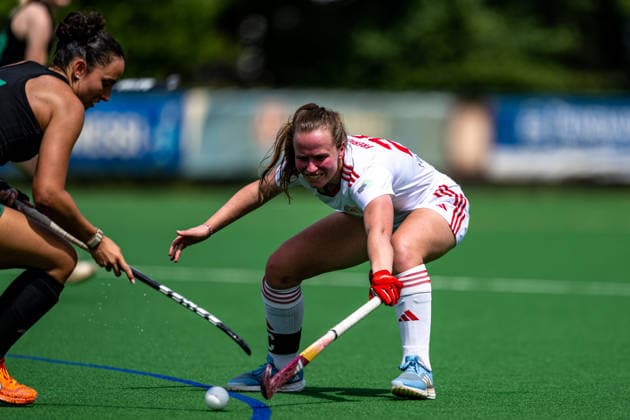 BHC 1. Damen - Club Raffelberg - Feldhockey, 2. Playdown Spiel, 1. Bundesliga, Frauen Bremen, Deutschland, 23.05.26: BHC 1. Damen - Club Raffelberg im Bremer Hockey-Club e.V. am 23.05.2026 in Bremen, Deutschland. (Foto von Axel Kaste) Marie Frerichs Bremen Bremer Hockey-Club e.V. Freie Hansestadt Bremen Deutschland
