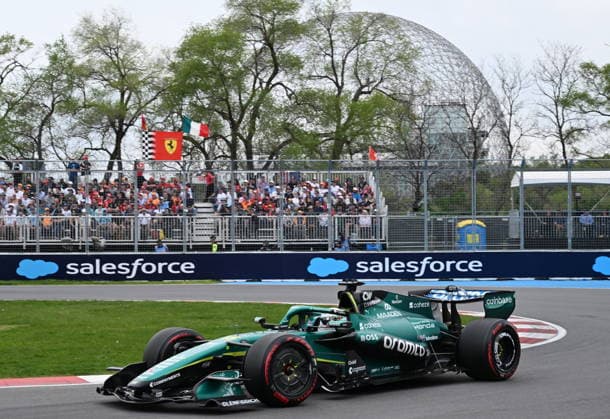 May 23, 2026, Montreal, Qc, CANADA: Aston Martin driver Lance Stroll, of Canada, drives during qualifying at the Formula One auto racing Canadian Grand Prix in Montrealon Saturday, May 23, 2026 Canada News - May 23, 2026  - ZUMAc35_ 20260523_zaf_c35_087 Copyright: xJacquesxBoissinotx
