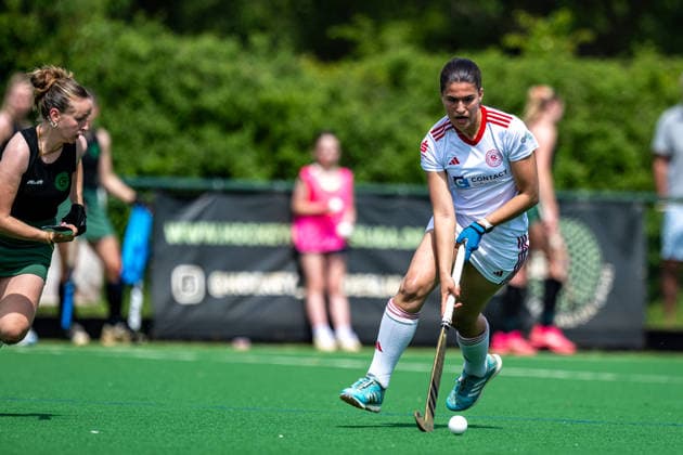 BHC 1. Damen - Club Raffelberg - Feldhockey, 2. Playdown Spiel, 1. Bundesliga, Frauen Bremen, Deutschland, 23.05.26: BHC 1. Damen - Club Raffelberg im Bremer Hockey-Club e.V. am 23.05.2026 in Bremen, Deutschland. (Foto von Axel Kaste) Pauline Scherrer Bremen Bremer Hockey-Club e.V. Freie Hansestadt Bremen Deutschland