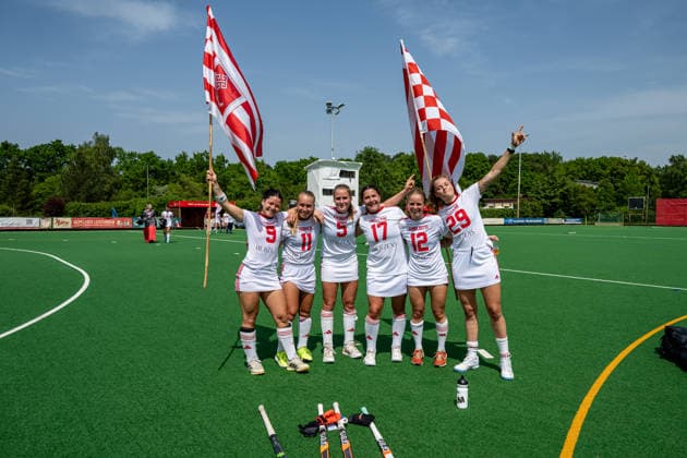 BHC 1. Damen - Club Raffelberg - Feldhockey, 2. Playdown Spiel, 1. Bundesliga, Frauen Bremen, Deutschland, 23.05.26: BHC 1. Damen - Club Raffelberg im Bremer Hockey-Club e.V. am 23.05.2026 in Bremen, Deutschland. (Foto von Axel Kaste) Bremen Bremer Hockey-Club e.V. Freie Hansestadt Bremen Deutschland *** BHC 1 Ladies Club Raffelberg Field Hockey, 2 Playdown Match, 1 Bundesliga, Women Bremen, Germany, 23 05 26 BHC 1 Ladies Club Raffelberg at Bremer Hockey Club e V on 23 05 2026 in Bremen, Germany Photo by Axel Kaste Bremen Bremer Hockey Club e V Free Hanseatic City of Bremen Germany BHC Damen - Raffelberg 3-1 23.5.26 LR-5068