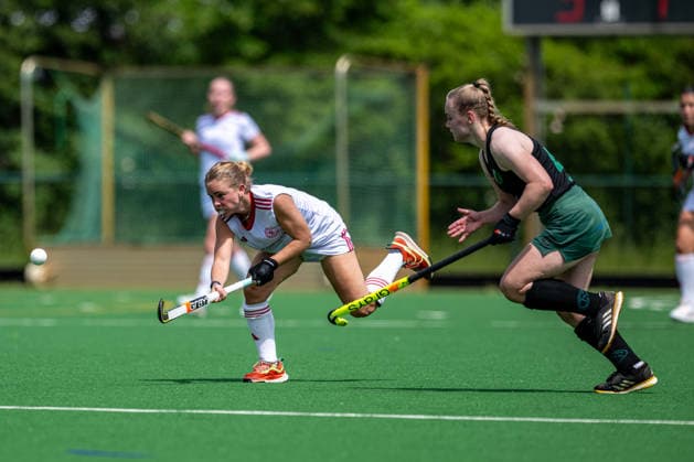 BHC 1. Damen - Club Raffelberg - Feldhockey, 2. Playdown Spiel, 1. Bundesliga, Frauen Bremen, Deutschland, 23.05.26: BHC 1. Damen - Club Raffelberg im Bremer Hockey-Club e.V. am 23.05.2026 in Bremen, Deutschland. (Foto von Axel Kaste) Manuela Ghigliotti Bremen Bremer Hockey-Club e.V. Freie Hansestadt Bremen Deutschland