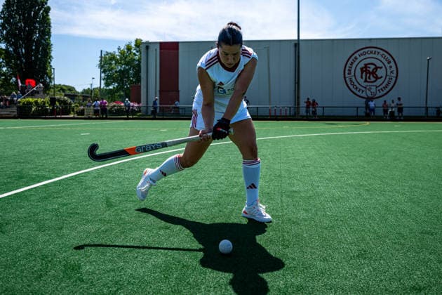 BHC 1. Damen - Club Raffelberg - Feldhockey, 2. Playdown Spiel, 1. Bundesliga, Frauen Bremen, Deutschland, 23.05.26: BHC 1. Damen - Club Raffelberg im Bremer Hockey-Club e.V. am 23.05.2026 in Bremen, Deutschland. (Foto von Axel Kaste) Paula Lorenzini, BHC Bremen Bremer Hockey-Club e.V. Freie Hansestadt Bremen Deutschland