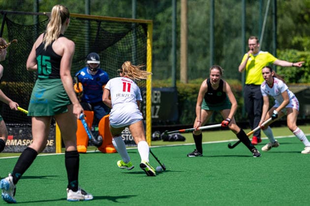 BHC 1. Damen - Club Raffelberg - Feldhockey, 2. Playdown Spiel, 1. Bundesliga, Frauen Bremen, Deutschland, 23.05.26: BHC 1. Damen - Club Raffelberg im Bremer Hockey-Club e.V. am 23.05.2026 in Bremen, Deutschland. (Foto von Axel Kaste) Delfina Gerula Bremen Bremer Hockey-Club e.V. Freie Hansestadt Bremen Deutschland