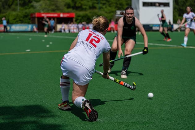 BHC 1. Damen - Club Raffelberg - Feldhockey, 2. Playdown Spiel, 1. Bundesliga, Frauen Bremen, Deutschland, 23.05.26: BHC 1. Damen - Club Raffelberg im Bremer Hockey-Club e.V. am 23.05.2026 in Bremen, Deutschland. (Foto von Axel Kaste) Manuela Ghigliotti Bremen Bremer Hockey-Club e.V. Freie Hansestadt Bremen Deutschland