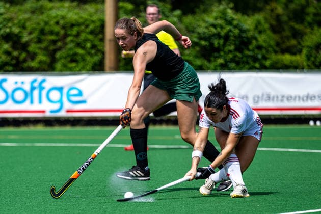 BHC 1. Damen - Club Raffelberg - Feldhockey, 2. Playdown Spiel, 1. Bundesliga, Frauen Bremen, Deutschland, 23.05.26: BHC 1. Damen - Club Raffelberg im Bremer Hockey-Club e.V. am 23.05.2026 in Bremen, Deutschland. (Foto von Axel Kaste) Delfina Gerula Bremen Bremer Hockey-Club e.V. Freie Hansestadt Bremen Deutschland