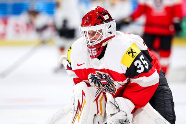 Ice hockey, Eishockey - IIHF WC 2026 ZURICH,SWITZERLAND,23.MAY.26 - ICE HOCKEY - IIHF Ice Hockey World Championship, WM, Weltmeisterschaft 2026, group stage, Austria vs Germany. Image shows Atte Tolvanen (AUT).  GEPAxpictures xMaticxKlansek