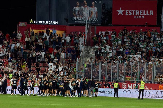 ESP: LaLiga EA Sports Girona v Elche CF elche celebrates during LaLiga EA Sports, between Girona v Elche CF played at Montilivi Stadium in Girona on May 23rd, 2026 in Spain; Girona CATALUNYA Spain Futbol Copyright: xEddyxKelelex xAgenciaxLOFx