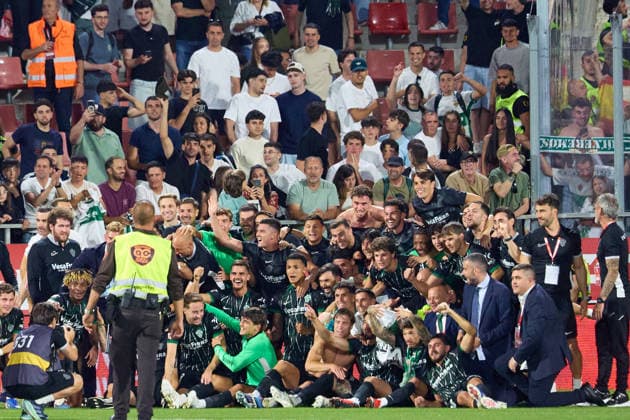 ESP: LaLiga EA Sports Girona v Elche CF elche celebrates during LaLiga EA Sports, between Girona v Elche CF played at Montilivi Stadium in Girona on May 23rd, 2026 in Spain; Girona CATALUNYA Spain Futbol Copyright: xEddyxKelelex xAgenciaxLOFx