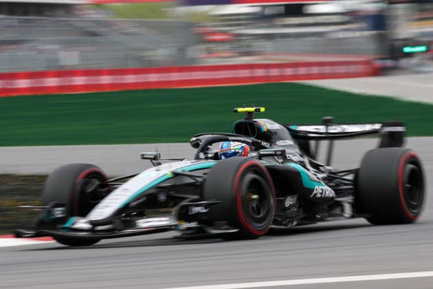 F1 Grand Prix of Canada - Qualifying Session MONTREAL, QUEBEC - MAY 23 : Kimi Antonelli of Italy and Mercedes-AMG Petronas F1 team drives during the Qualifying session ahead of F1 Grand Prix of Canada at Circuit Gilles Villeneuve in Montreal, Quebec, Canada on May 23, 2026. Mert Alper Dervis Anadolu Montreal Canada. Editorial use only. Please get in touch for any other usage.  Copyright: x2026xAnadoluxMertxAlperxDervisx