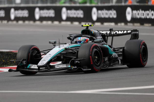 F1 Grand Prix of Canada - Qualifying Session MONTREAL, QUEBEC - MAY 23 : Kimi Antonelli of Italy and Mercedes-AMG Petronas F1 team drives during the Qualifying session ahead of F1 Grand Prix of Canada at Circuit Gilles Villeneuve in Montreal, Quebec, Canada on May 23, 2026. Mert Alper Dervis Anadolu Montreal Canada. Editorial use only. Please get in touch for any other usage.  Copyright: x2026xAnadoluxMertxAlperxDervisx