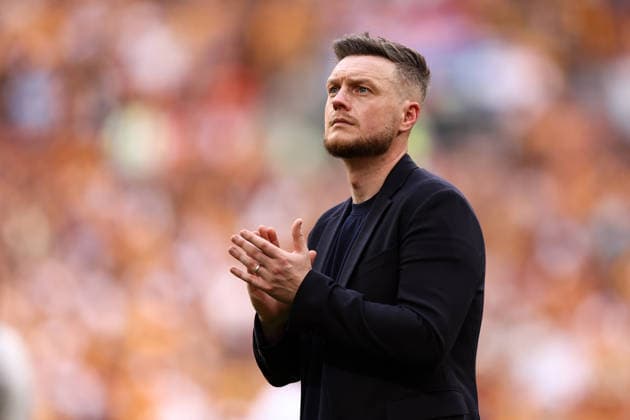 Middlesbrough v Hull City 23 May 2026, London - EFL Championship Playoff Final - Middlesbrough v Hull City - Middlesbrough manager Kim Hellberg - Photo: Jacques Feeney Offside. London UK Copyright: xJacquesxFeeneyx xOffsidexOffside