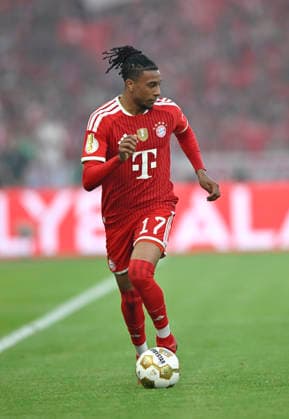 Michael Olise FC Bayern Muenchen FCB (17) Aktion am Ball 83. DFB Pokalfinale FC Bayern Muenchen FCB vs VFB Stuttgart Olympiastadion Berlin 23.05.2026 DFL REGULATIONS PROHIBIT ANY USE OF PHOTOGRAPHS AS IMAGE SEQUENCES AND OR QUASI-VIDEO 83. DFB Pokalfinale FC Bayern Muenchen FCB vs VFB Stuttgart