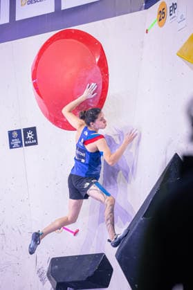 23.05.2026: Klettern - Bouldern: World Climbing Series Bern 2026 - Finale Damen Oriane Bertone (FRA) Bern Bern Expo Schweiz