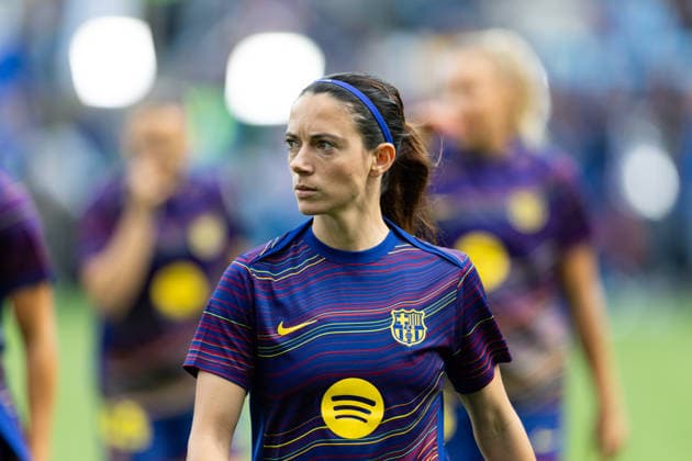 OSLO, NORWAY - MAY 23: Aitana Bonmatí of Barcelona are seen during warm-up at the UEFA Womens Champions League final match between Barcelona and OL Lyonnes at Ullevaal Stadium on May 23, 2026 in Oslo, Norway. (Photo by Ane Frosaker Sports Press Photo)  Copyright: xAnexFrosakerx xSPPx Sportspressphoto_153102