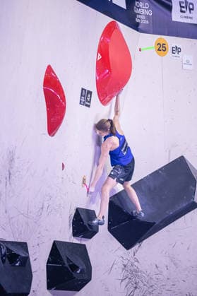 23.05.2026: Klettern - Bouldern: World Climbing Series Bern 2026 - Finale Damen Erin Mcneice (GBR) Bern Bern Expo Schweiz