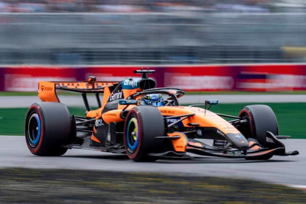 May 23, 2026, Montreal, Pq, CANADA: McLaren Driver Oscar Piastri, of Australia, drives during qualifying at the Formula One auto racing Canadian Grand Prix in Montreal on Saturday, May 23, 2026. Canada News - May 23, 2026  - ZUMAc35_ 20260523_zaf_c35_119 Copyright: xChristopherxKatsarovx
