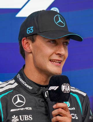 FORMULA ONE CANADIAN GRAND PRIX 2026 George Russell 63 (GBR) Mercedes after qualifying during the Formula 1 Lenovo Canadian Grand Prix 2026, 5th round of the 2026 Formula One World Championship, WM, Weltmeisterschaft from May 22 to 24, 2026 at the Circuit Gilles Villeneuve, Montreal, Canada Credit: Robbie Hoad Every Second Media Editorial use only. All images are copyright Every Second Media Limited. No images may be reproduced without prior permission. Copyright: xIMAGO EveryxSecondxMediax ESM-2005-0359 RobbiexHoadx xEveryxSecondxMediax