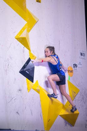 23.05.2026: Klettern - Bouldern: World Climbing Series Bern 2026 - Finale Damen Lucile Saurel (FRA) Bern Bern Expo Schweiz