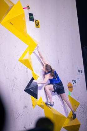 23.05.2026: Klettern - Bouldern: World Climbing Series Bern 2026 - Finale Damen Erin Mcneice (GBR) Bern Bern Expo Schweiz
