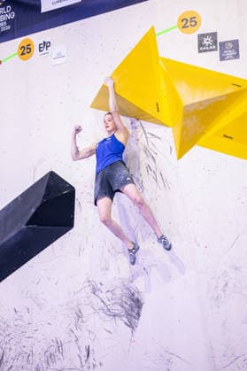 23.05.2026: Klettern - Bouldern: World Climbing Series Bern 2026 - Finale Damen Erin Mcneice (GBR) Bern Bern Expo Schweiz