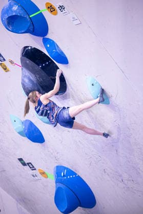 23.05.2026: Klettern - Bouldern: World Climbing Series Bern 2026 - Finale Damen Melody Sekikawa (JPN) Bern Bern Expo Schweiz