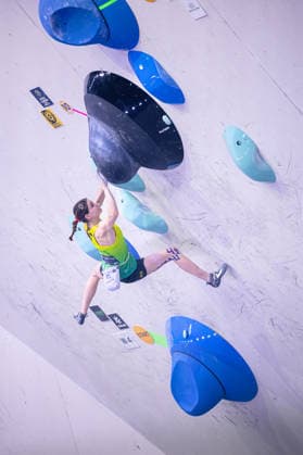 23.05.2026: Klettern - Bouldern: World Climbing Series Bern 2026 - Finale Damen Oceania Mackenzie (AUS) Bern Bern Expo Schweiz
