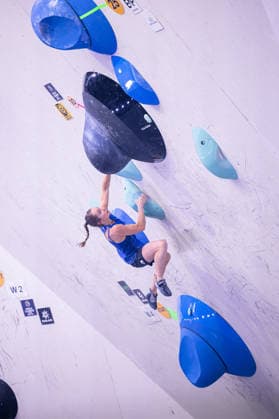 23.05.2026: Klettern - Bouldern: World Climbing Series Bern 2026 - Finale Damen Lucile Saurel (FRA) Bern Bern Expo Schweiz