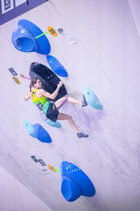 23.05.2026: Klettern - Bouldern: World Climbing Series Bern 2026 - Finale Damen Oceania Mackenzie (AUS) Bern Bern Expo Schweiz