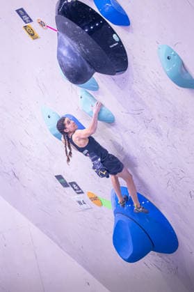 23.05.2026: Klettern - Bouldern: World Climbing Series Bern 2026 - Finale Damen Brooke Raboutou (USA) Bern Bern Expo Schweiz
