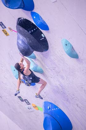 23.05.2026: Klettern - Bouldern: World Climbing Series Bern 2026 - Finale Damen Brooke Raboutou (USA) Bern Bern Expo Schweiz