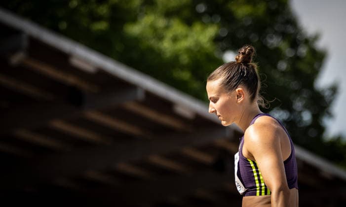 B&S Kurpfalz Gala; Weinheim, 23.05.2026 Vanessa Grimm (GER Königsteiner LV) im Weitsprung der Frauen; B&S Kurpfalz Gala am 23.05.2026 im Sepp-Herberger-Stadion in Weinheim (Baden-Württemberg). Copyright: xBEAUTIFULxSPORTS R.xSchmittx