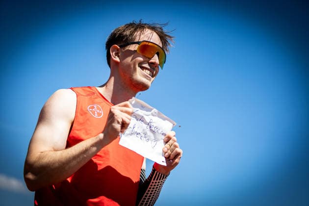 B&S Kurpfalz Gala; Weinheim, 23.05.2026 Freut sich über den Sieg über 110m Hürden der Männer: Stefan Volzer (GER TSV Bayer 04 Leverkusen); B&S Kurpfalz Gala am 23.05.2026 im Sepp-Herberger-Stadion in Weinheim (Baden-Württemberg). Copyright: xBEAUTIFULxSPORTS R.xSchmittx