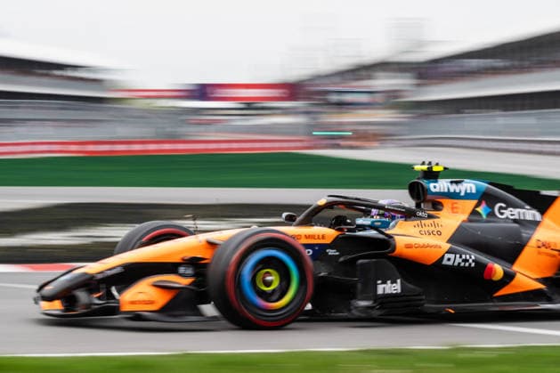 Montreal Formula 1 Canada Grand Prix - Qualifying McLaren driver Lando Norris (1) during the qualifying session for the 2026 Formula 1 Grand Prix du Canada at Circuit Gilles-Villeneuve in Montreal, Quebec, Canada, on May 23, 2026. Photo by Alexis Jumeau ABACAPRESS.COM Montreal Quebec Canada  Copyright: xJumeauxAlexis ABACAx