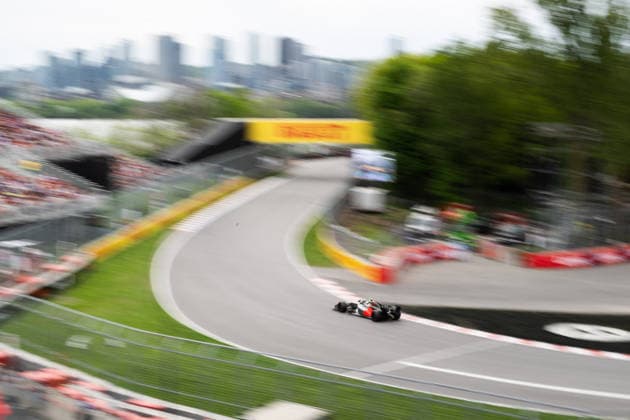 Montreal Formula 1 Canada Grand Prix - Qualifying Audi driver during the qualifying session for the 2026 Formula 1 Grand Prix du Canada at Circuit Gilles-Villeneuve in Montreal, Quebec, Canada, on May 23, 2026. Photo by Alexis Jumeau ABACAPRESS.COM Montreal Quebec Canada  Copyright: xJumeauxAlexis ABACAx