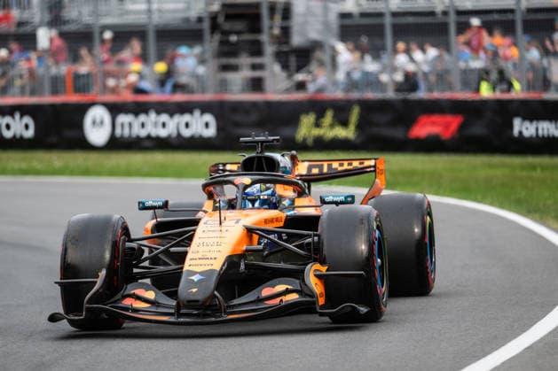 Montreal Formula 1 Canada Grand Prix - Qualifying McLaren driver Oscar Piastri (81) during the qualifying session for the 2026 Formula 1 Grand Prix du Canada at Circuit Gilles-Villeneuve in Montreal, Quebec, Canada, on May 23, 2026. Photo by Alexis Jumeau ABACAPRESS.COM Montreal Quebec Canada  Copyright: xJumeauxAlexis ABACAx