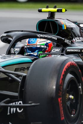 Montreal Formula 1 Canada Grand Prix - Qualifying Mercedes driver Andrea Kimi Antonelli (12) during the qualifying session for the 2026 Formula 1 Grand Prix du Canada at Circuit Gilles-Villeneuve in Montreal, Quebec, Canada, on May 23, 2026. Photo by Alexis Jumeau ABACAPRESS.COM Montreal Quebec Canada  Copyright: xJumeauxAlexis ABACAx