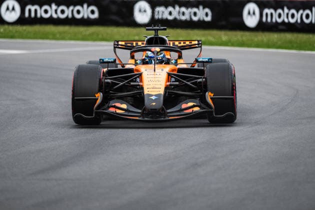 Montreal Formula 1 Canada Grand Prix - Qualifying McLaren driver Oscar Piastri (81) during the qualifying session for the 2026 Formula 1 Grand Prix du Canada at Circuit Gilles-Villeneuve in Montreal, Quebec, Canada, on May 23, 2026. Photo by Alexis Jumeau ABACAPRESS.COM Montreal Quebec Canada  Copyright: xJumeauxAlexis ABACAx