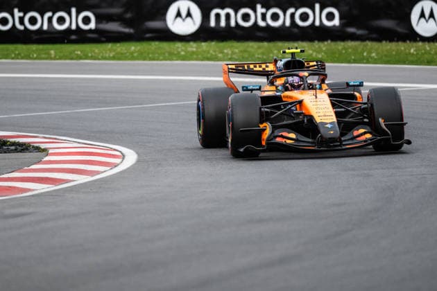 Montreal Formula 1 Canada Grand Prix - Qualifying McLaren driver Lando Norris (1) during the qualifying session for the 2026 Formula 1 Grand Prix du Canada at Circuit Gilles-Villeneuve in Montreal, Quebec, Canada, on May 23, 2026. Photo by Alexis Jumeau ABACAPRESS.COM Montreal Quebec Canada  Copyright: xJumeauxAlexis ABACAx