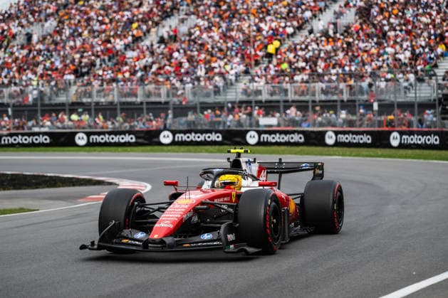 Montreal Formula 1 Canada Grand Prix - Qualifying Ferrari driver Lewis Hamilton (44) during the qualifying session for the 2026 Formula 1 Grand Prix du Canada at Circuit Gilles-Villeneuve in Montreal, Quebec, Canada, on May 23, 2026. Photo by Alexis Jumeau ABACAPRESS.COM Montreal Quebec Canada  Copyright: xJumeauxAlexis ABACAx
