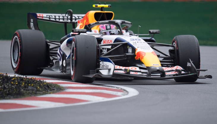 May 23, 2026, Montreal, Qc, CANADA: Racing Bulls driver Liam Lawson, of New Zealand, drives during qualifying at the Formula One auto racing Canadian Grand Prix in Montreal on Saturday, May 23, 2026. Canada News - May 23, 2026  - ZUMAc35_ 20260523_zaf_c35_126 Copyright: xChristopherxKatsarovx