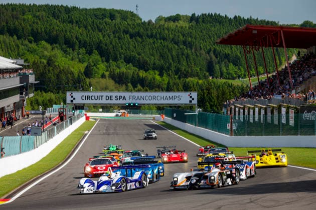 LE MANS CLASSIC SERIES 2026 - SPA-CLASSIC 150 BRIGGS Alfie (gbr), Zytek 04S 2004, Endurance Racing Legends 1, action, start with 01 GALANT Olivier (fra), Panoz LMP-1 Roadster S 1999, LMP1A, Endurance Racing Legends 1 during the 2026 Spa-Classic, 2nd round of the Le Mans Classic Series 2026, from May 22 to 24 in Circuit de Spa-Francorchamps, in Stavelot, Belgium - StavelotBelgium Copyright: xGREGORYxLENORMANDx
